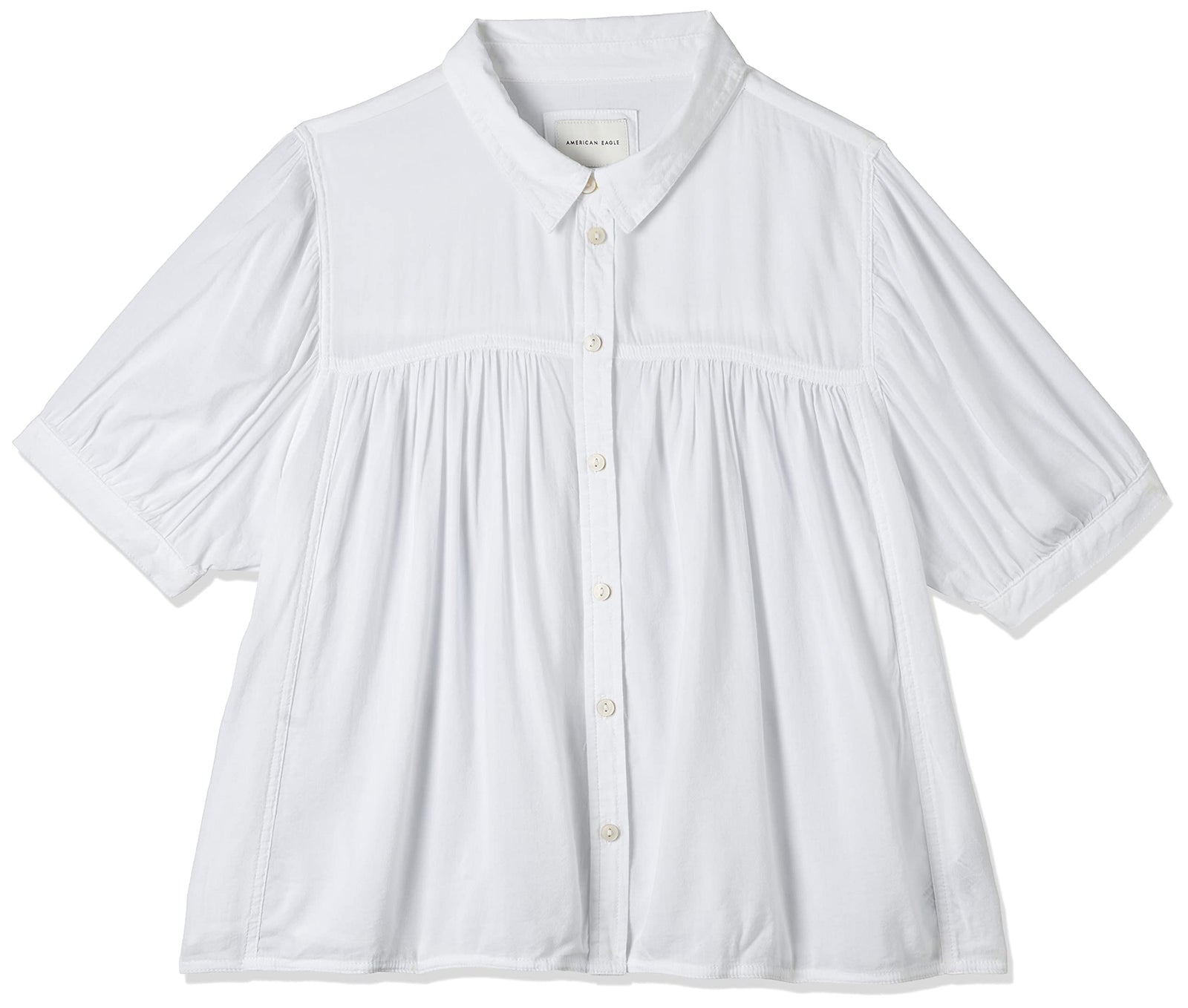 American Eagle Womens Fashion Shirt U-0355-4701 Button Down Shirt (pack of 1)