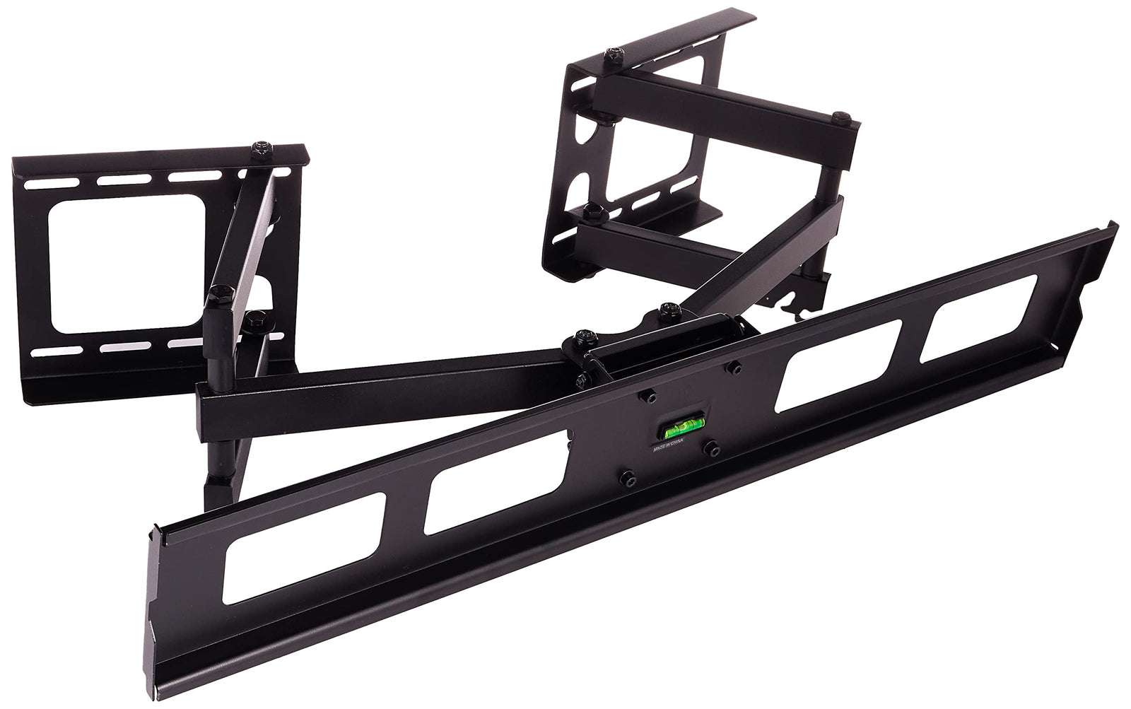 Monoprice Cornerstone Series Full-Motion Articulating TV Wall Mount Bracket - For TVs 37In To 63In Max Weight 132Lbs Vesa Patterns Up To 800X400