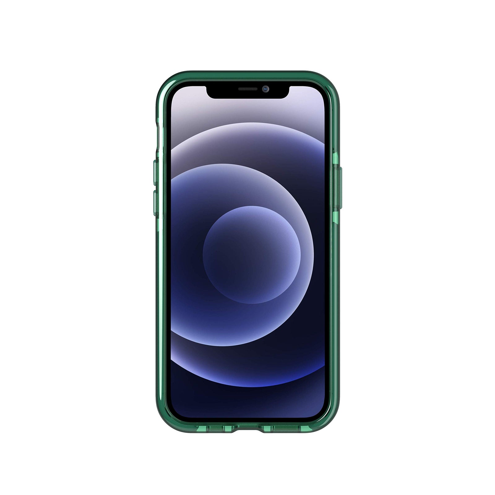 Tech21 Evo Check Phone Case for Apple iPhone 12 and Pro 5G with ft Drop Protection, Midnight Green