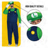 Disguise mens Luigi Deluxe Adult Costume Adult Sized Costumes (pack of 1)