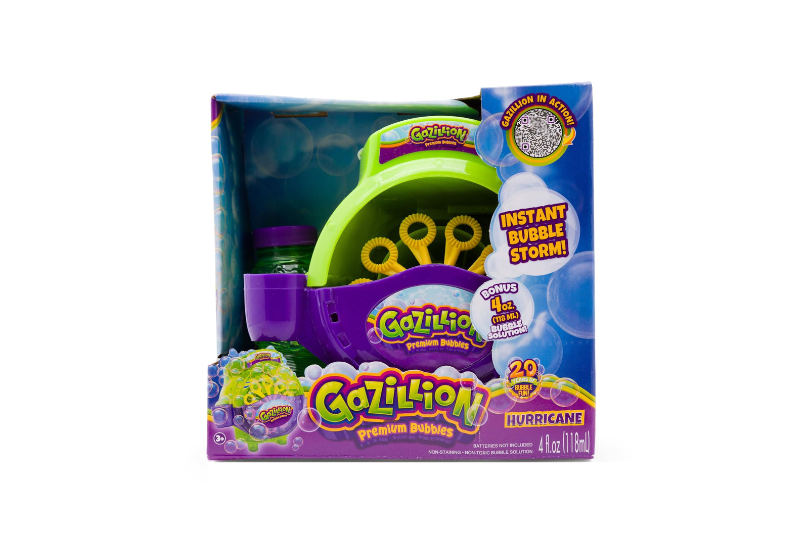 Gazillion Machine Hurricane Bubble Toy, Multi-Colour, 32417