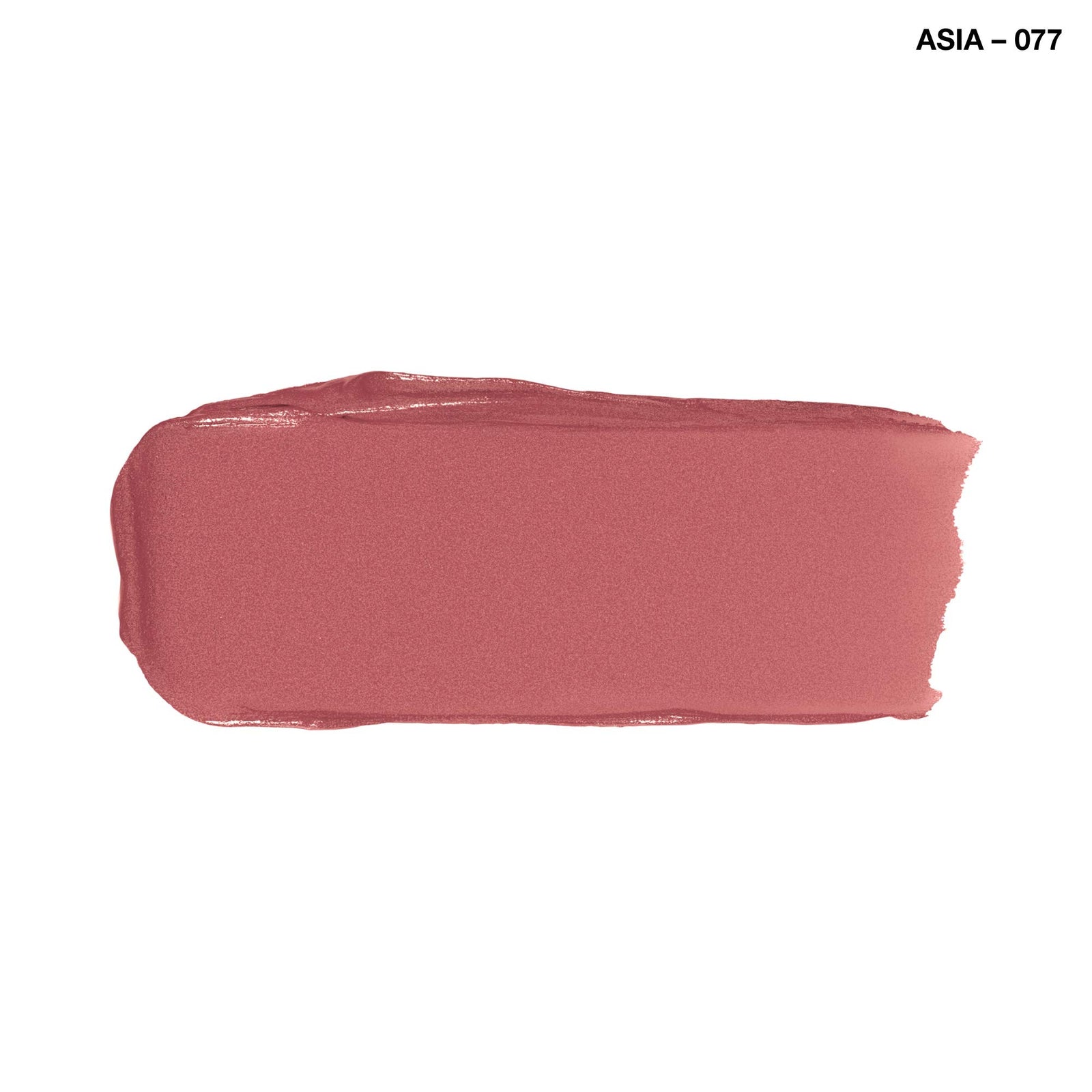 Rimmel Lasting Finish, 077 Asia, Satin Lipstick, Long-Lasting, Satin Finish, Rich Colour, Moisturising, Vegan Formula, 4g