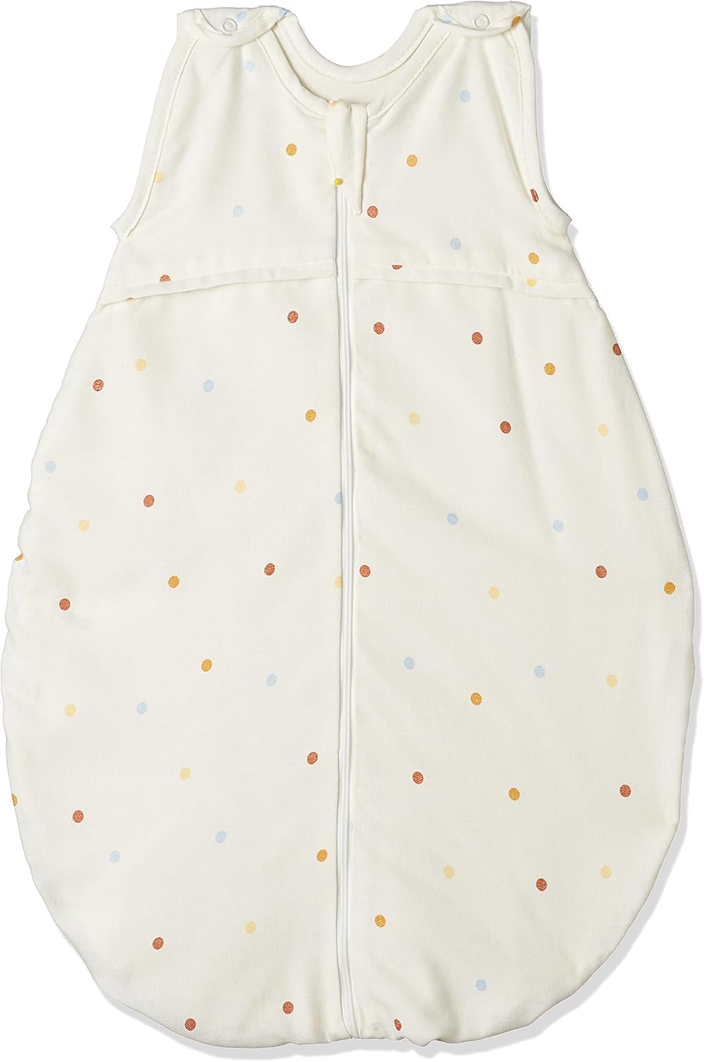 Gloop Wearable Blanket - Organic Cotton Sleeping Bag for Babies and Toddlers, Unisex, Colored Confetti Design (0-3 Months) - Summer