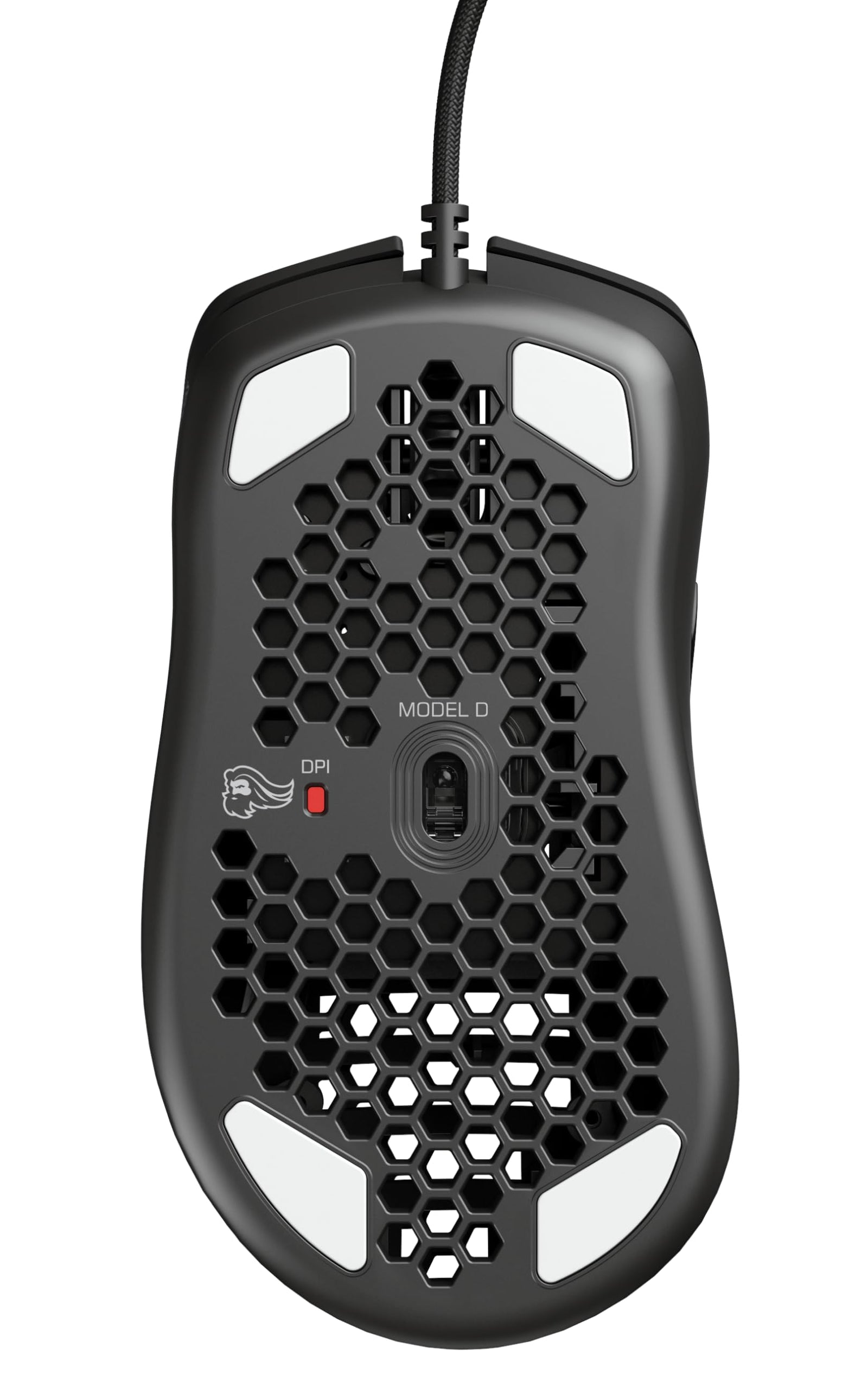 Gloriuos Black Gaming Mouse - Glorious Model D Gaming Mouse Honeycomb - Ultralight RGB Mouse - PC Mouse - 68 g - Matte Black Mouse