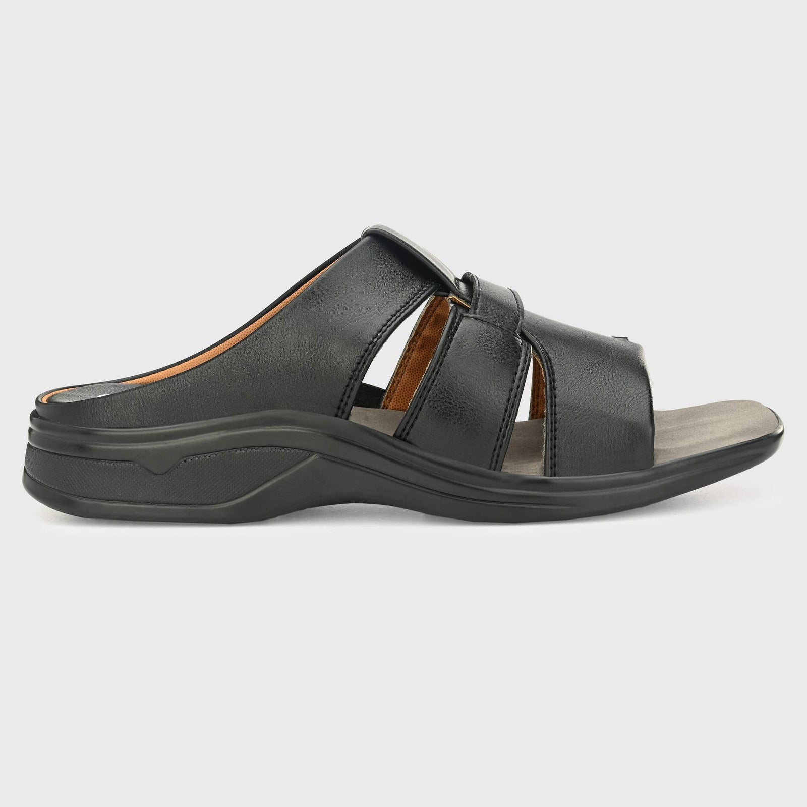 Centrino Black Men's Sandal