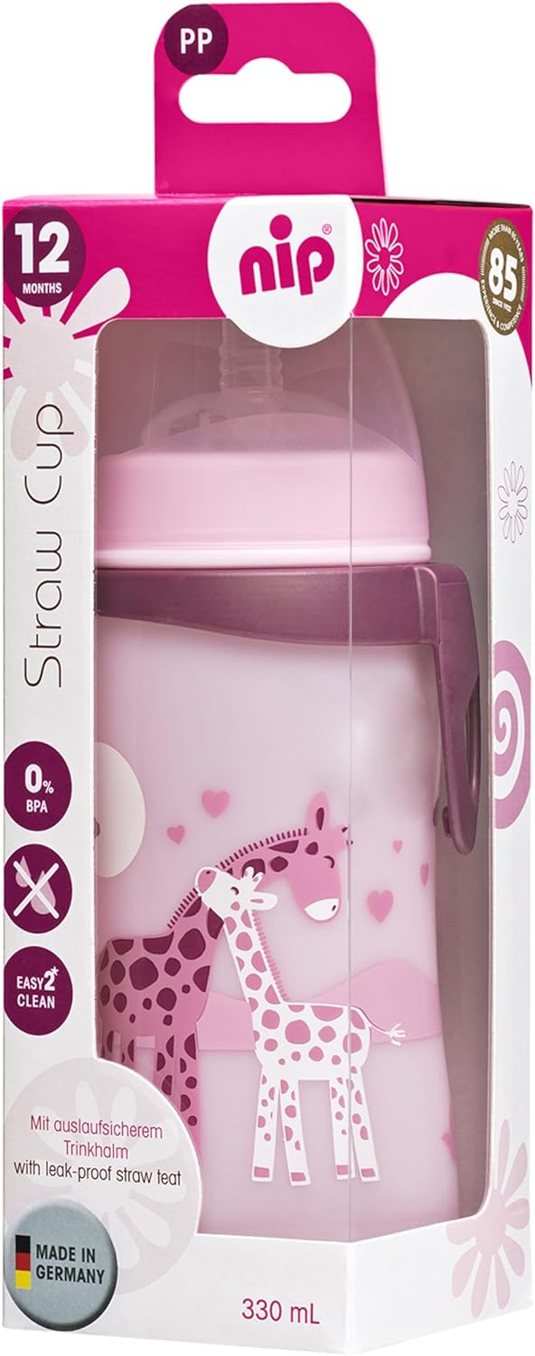 NIP Proof Drinking Spout, 330 mL, 100% BPA Free, Penguin