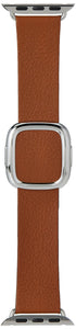 Apple Watch (40mm) - Modern Buckle -Saddle Brown - Medium