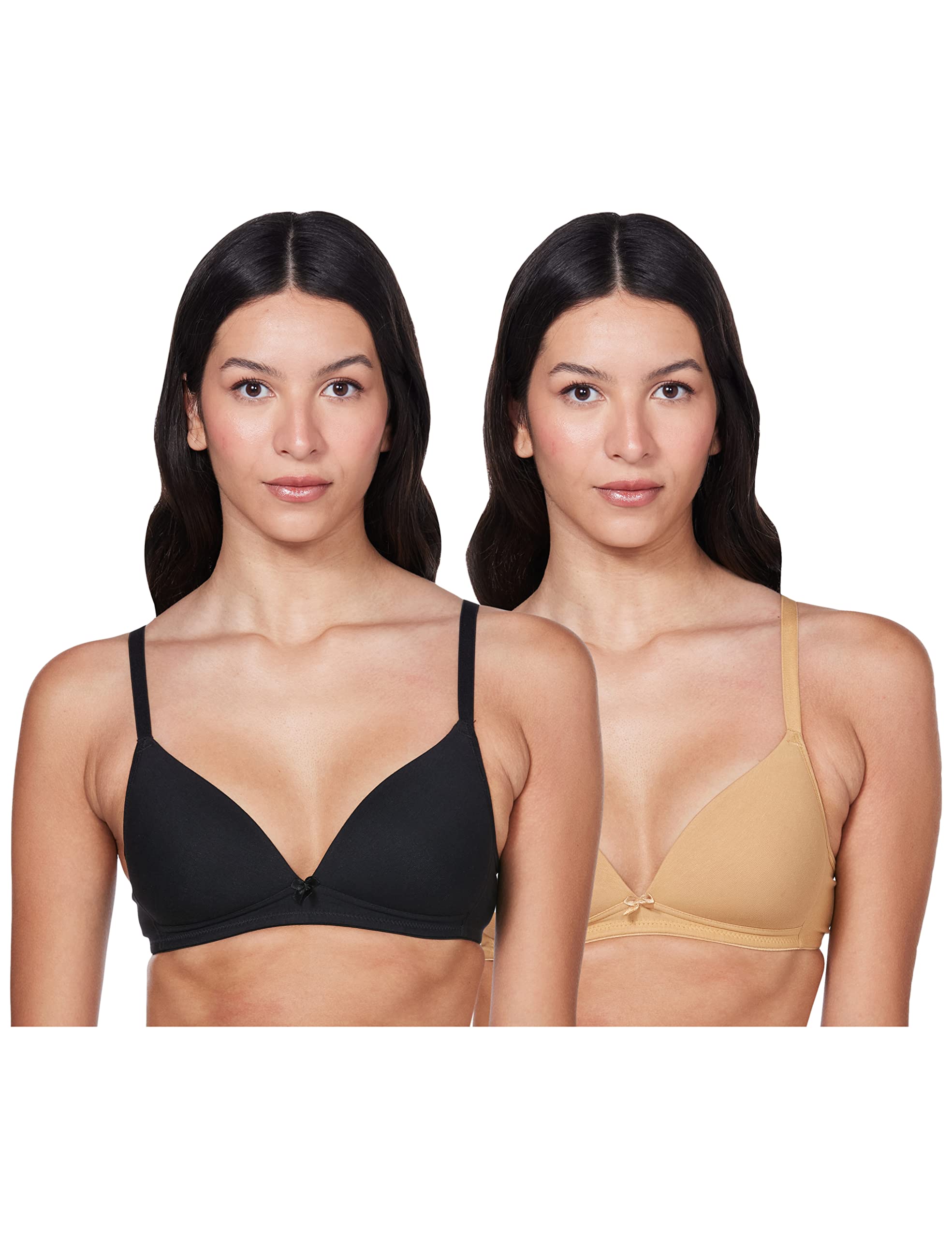 Diverse Women Padded wirefree T-shirt Bra (Pack of 2)