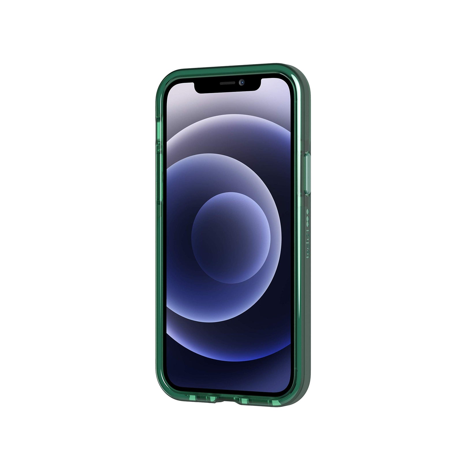 Tech21 Evo Check Phone Case for Apple iPhone 12 and Pro 5G with ft Drop Protection, Midnight Green