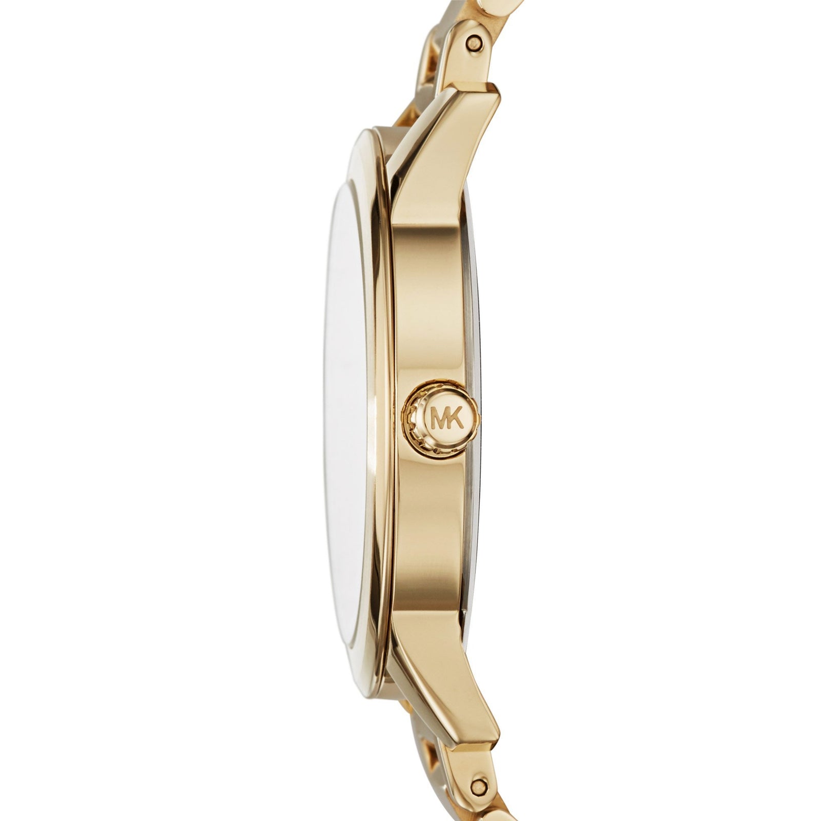 Michael Kors MK3490 Women's Analog Quartz Dress Watch with Gold Band