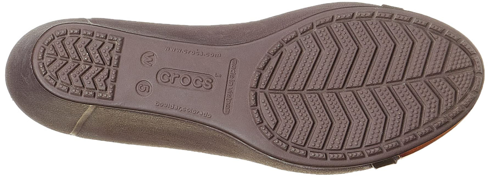 Crocs Tortoise-Shell Toe-Cap Wedge Heels For Women