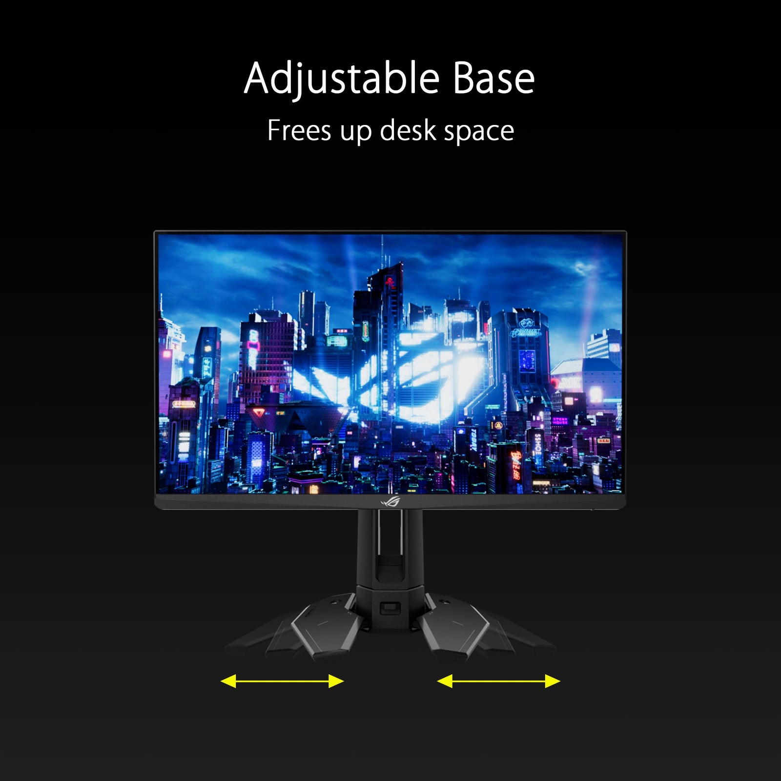 ASUS ROG Swift Pro PG248QP NVIDIA® G-SYNC® esports gaming monitor- 24.1-inch FHD, 540 Hz (OC), Esports-TN panel, NVIDIA® Reflex Analyzer, ULMB 2, adjustable base, ESS codec, DisplayHDR™ 400