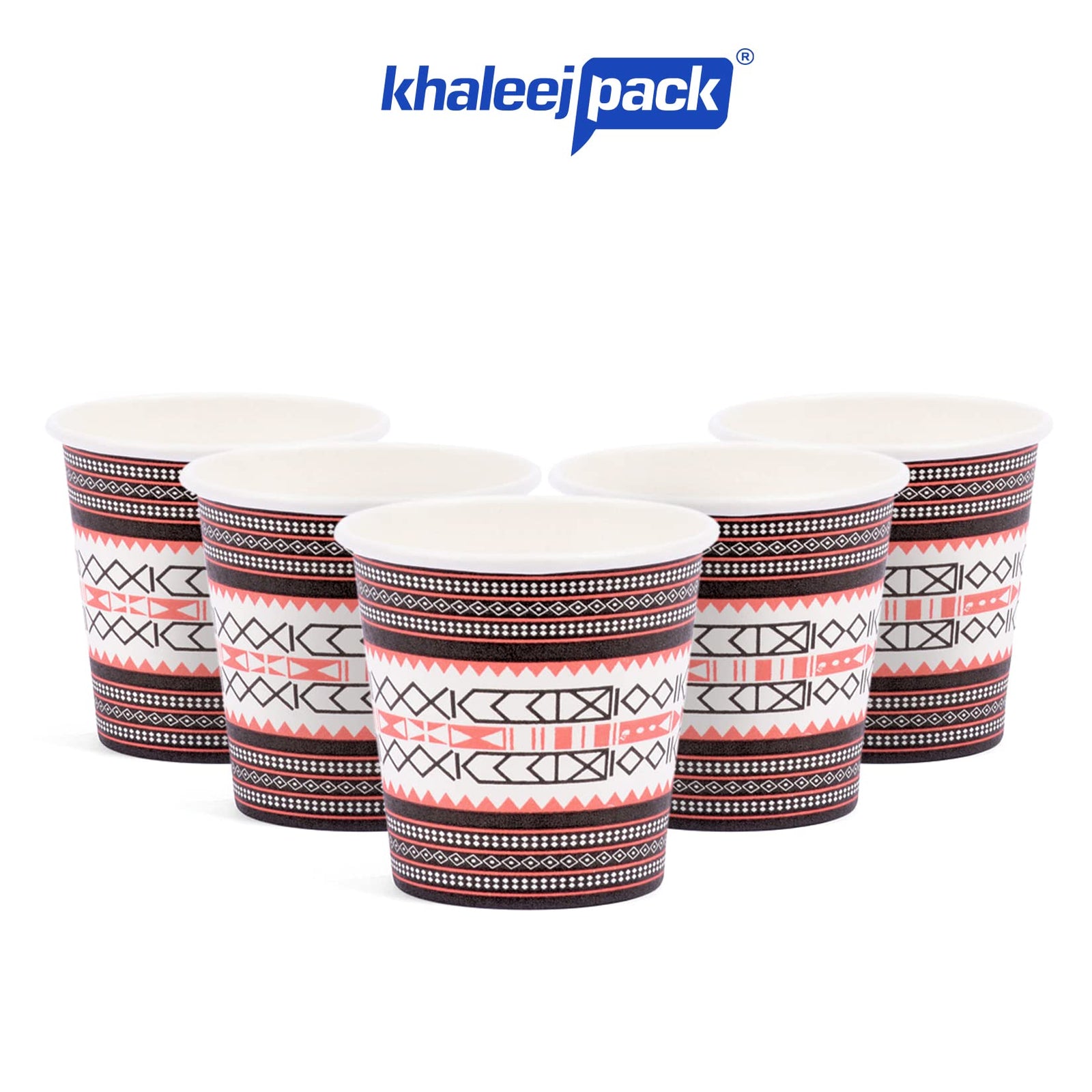 Khaleej Pack [2,000] 2.5 oz Disposable Paper cups Eco-Friendly & Heat-resistant, Coffee Cups – Tea Cup- Kahwa Cups, Bulk Durable Thickened Hot and Cold Coffee Paper Cups