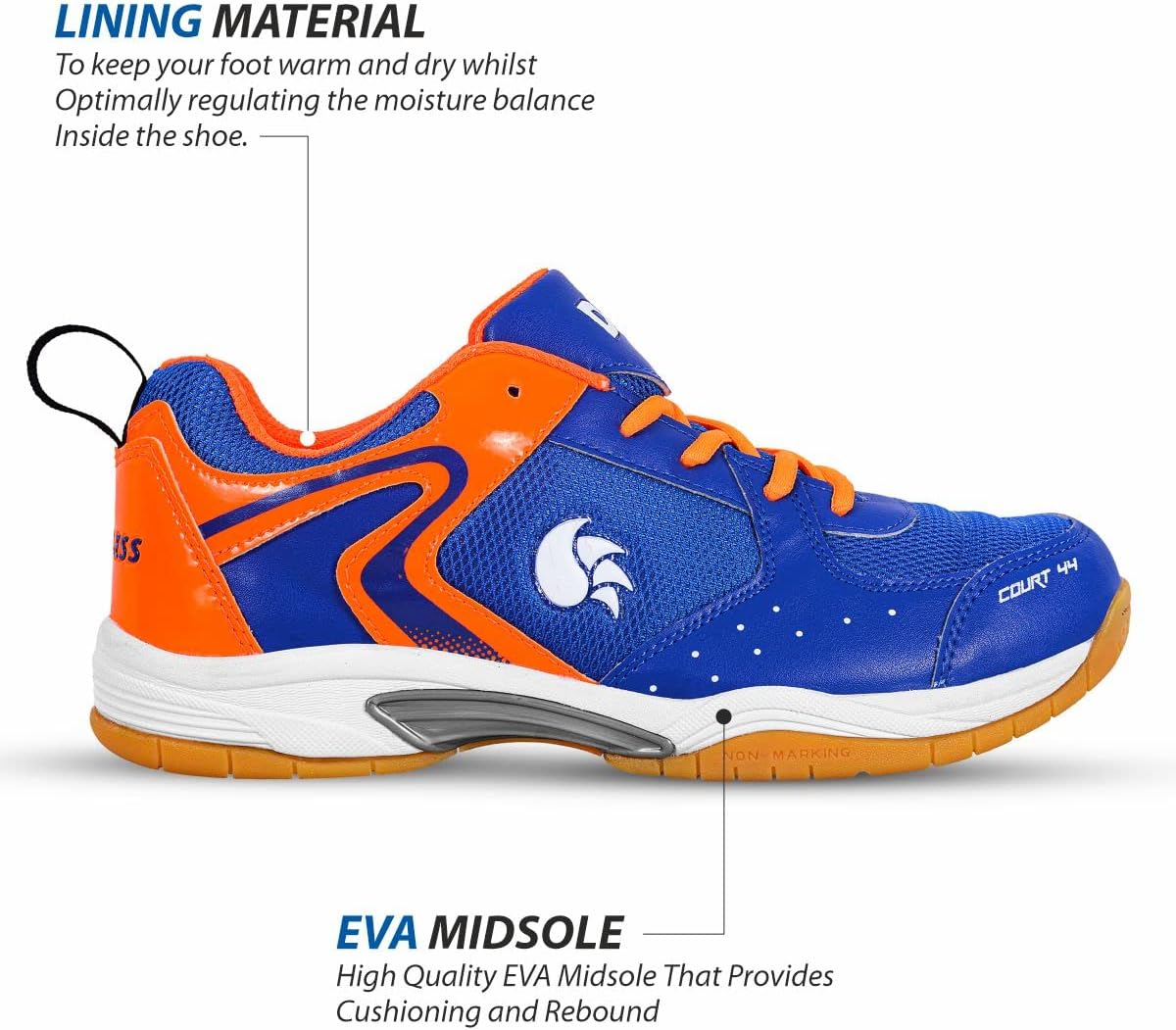 DSC Court 44 Badminton Shoes mens Badminton Shoes