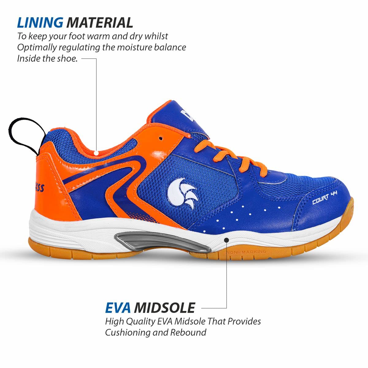 DSC Court 44 Badminton Shoes mens Badminton Shoes