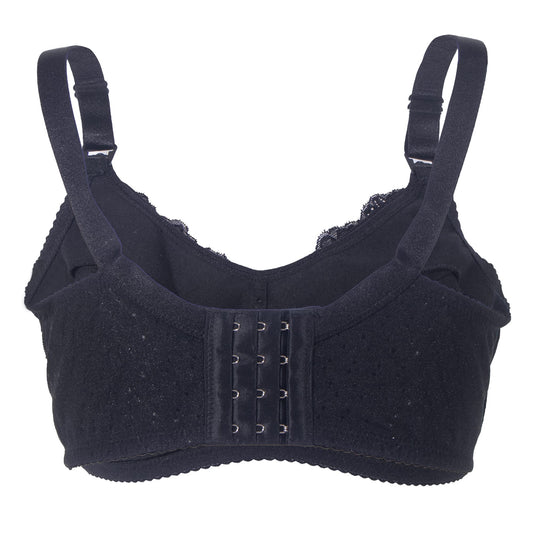 OKUS - Basic Cotton Maternity & Nursing Bra - Clip Down Nursing Feeding Bra - Adjustable Non Slip Shoulder Straps - Easy Breastfeeding Bra