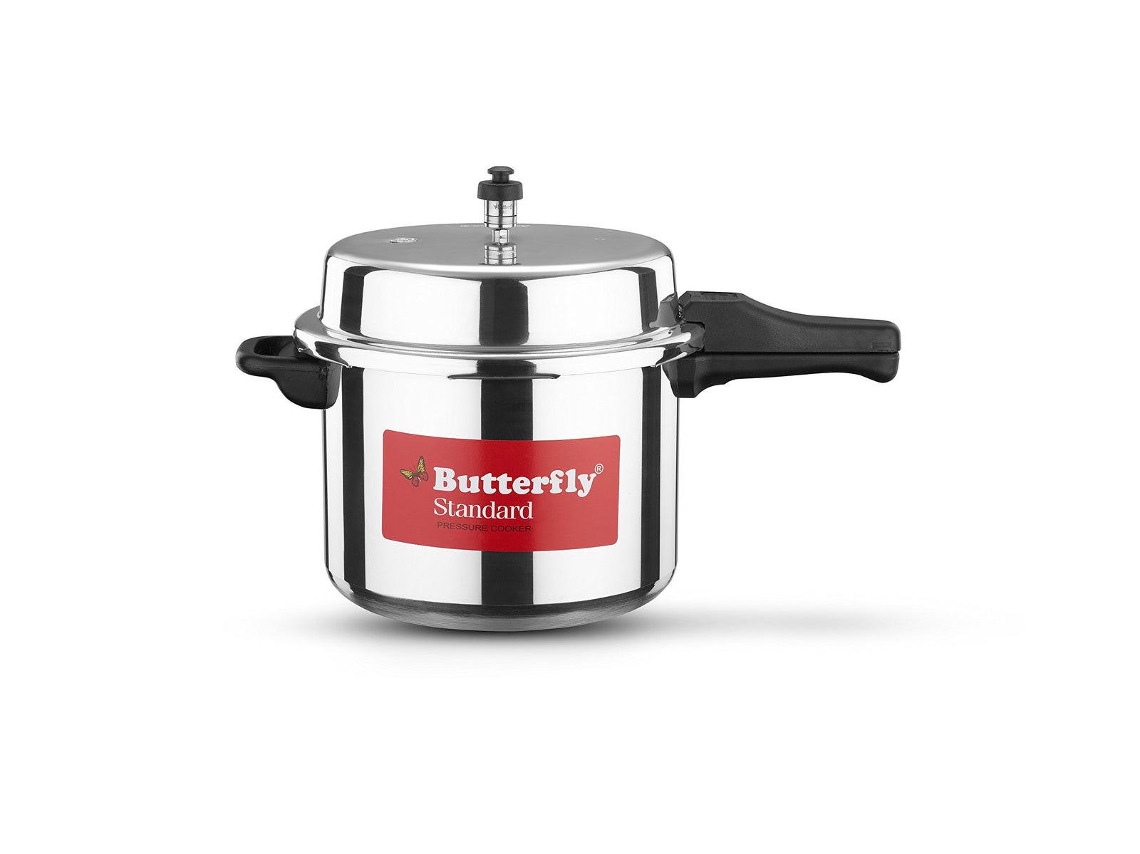 Butterfly Standard Aluminium Pressure Cooker, 7.5 Litre