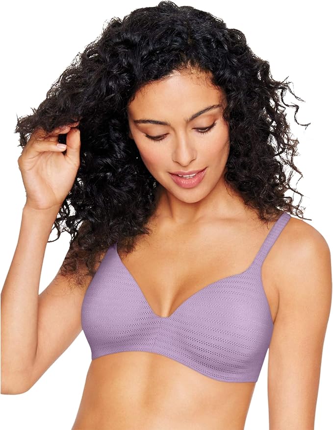 Hanes Women's Ultimate T-Shirt Bra Soft Foam Wirefree