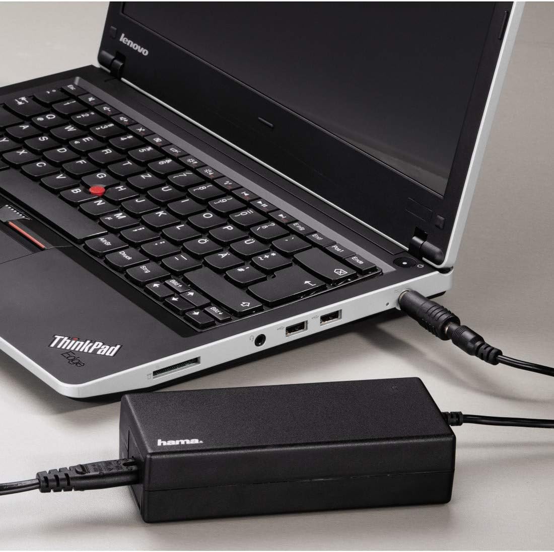 Hama 12192 15-19V/90W Universal Notebook Power Supply, Black