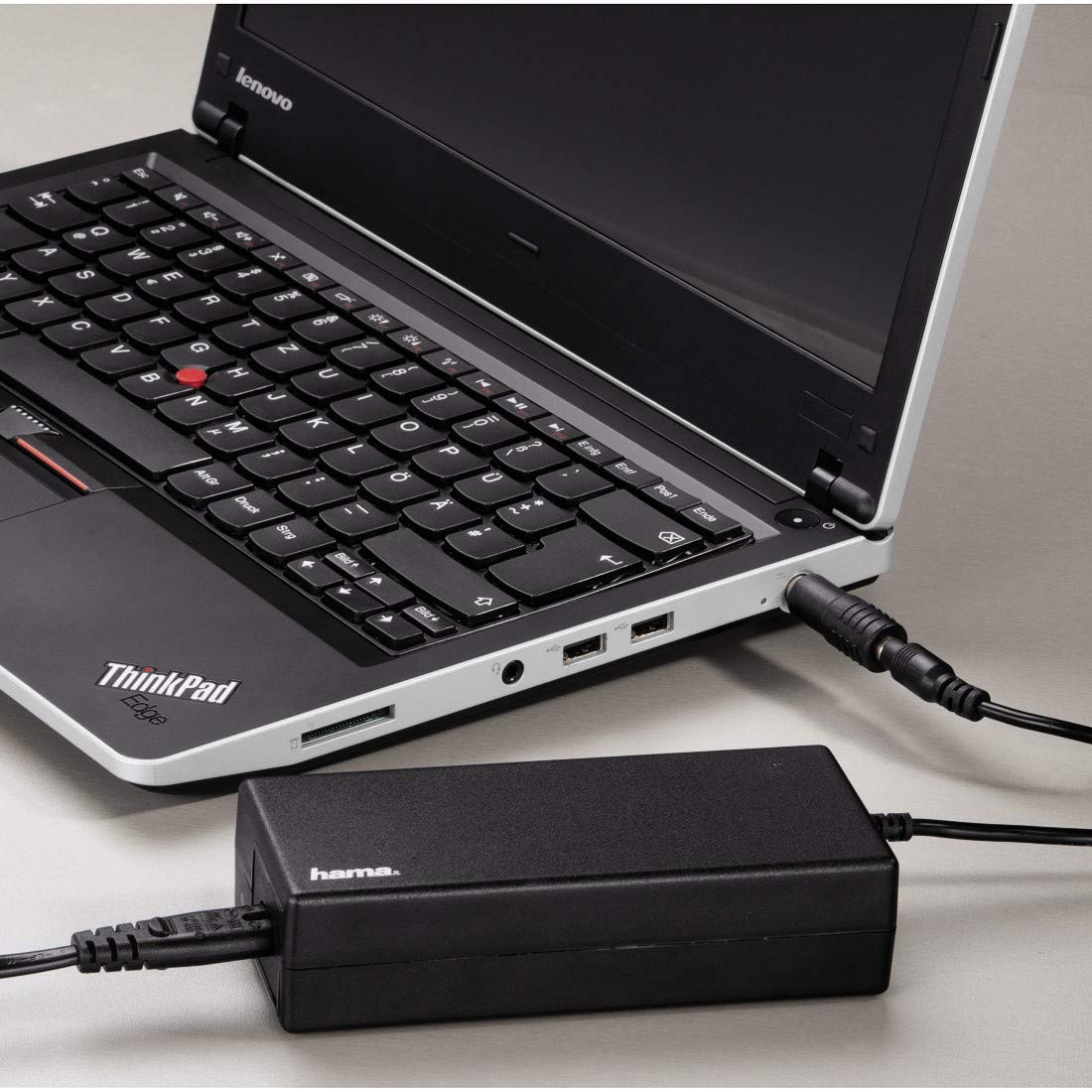 Hama 12192 15-19V/90W Universal Notebook Power Supply, Black