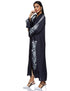 Nukhbaa Womens On Shoulder Modern Abaya COMP5045 Abaya