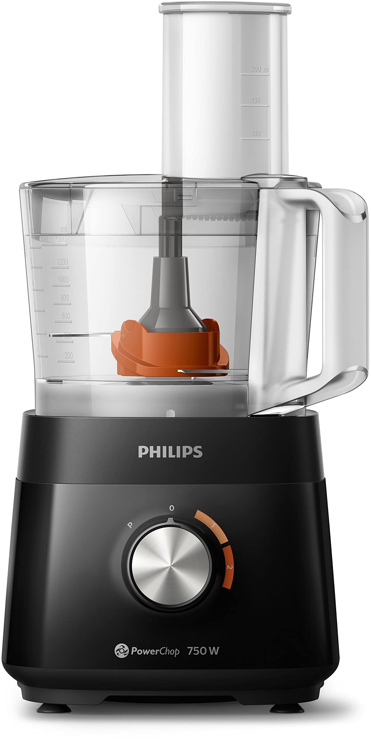 PHILIPS 5000 Series food processor HR7302/90, Black