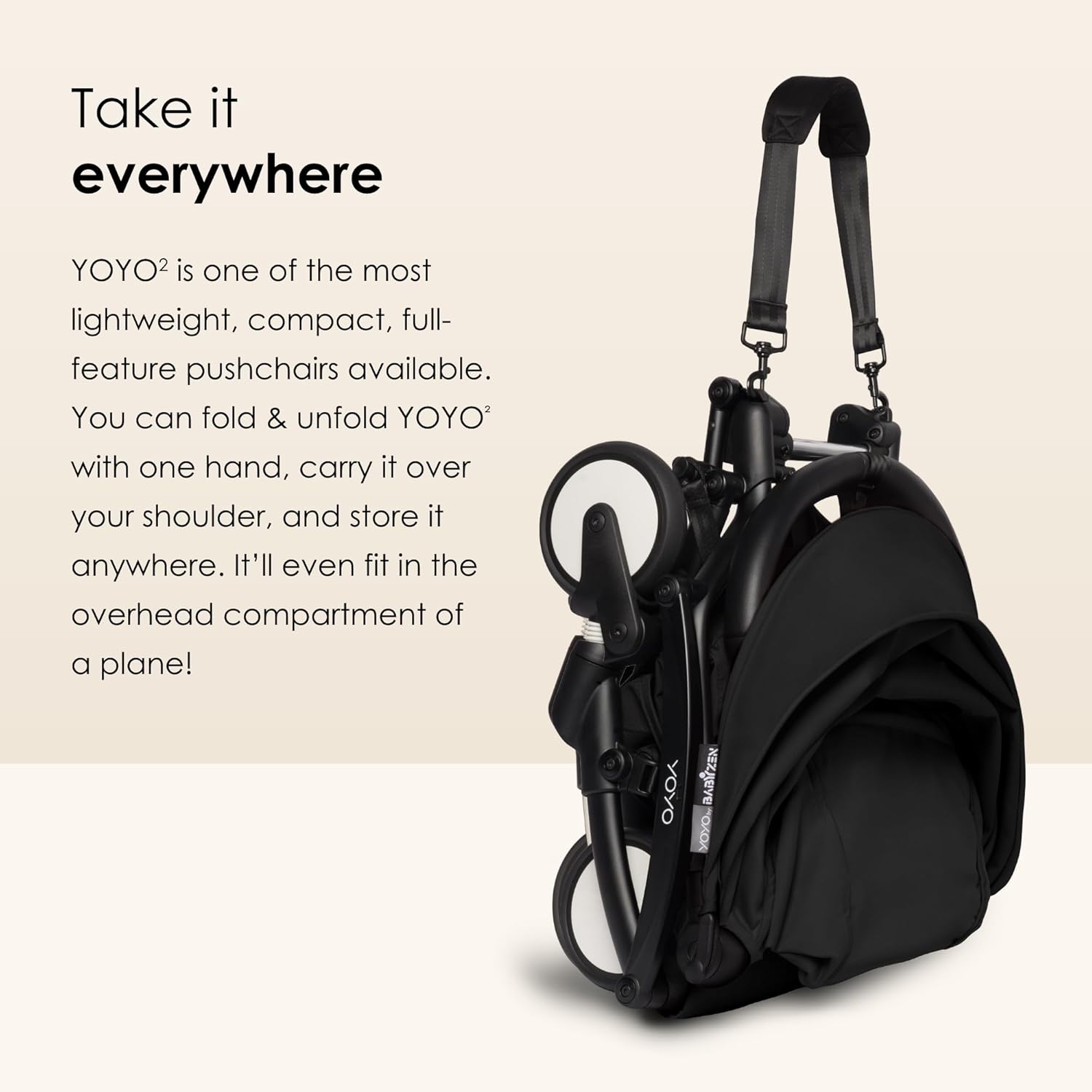 BABYZEN YOYO2  Baby Stroller - Ginger 6+ Only  Color Pack - Suitable for Children Up to 22 kg