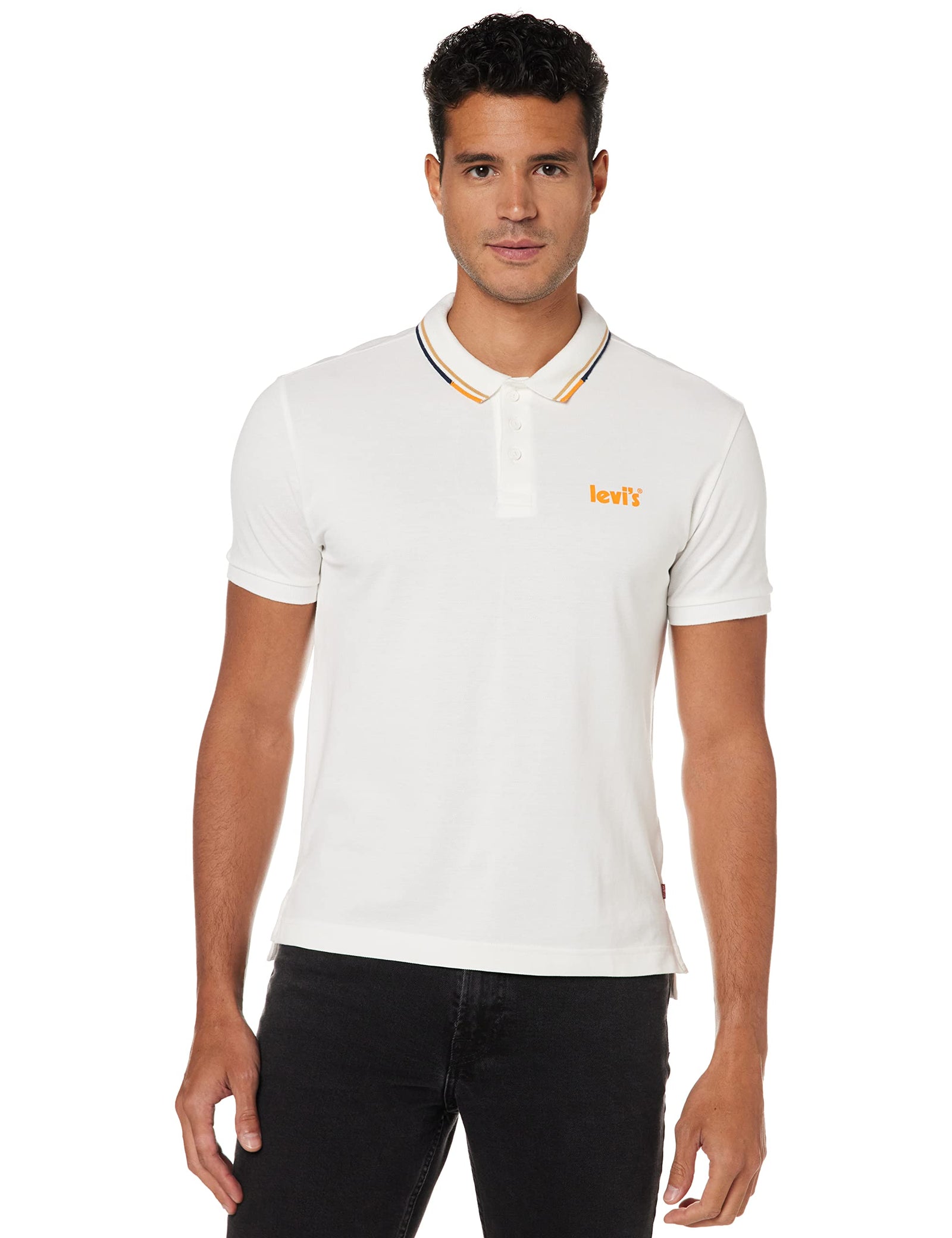 Levi's Men BNG BASIC2 POLO CONT TIPPING POLO BRILLI T-Shirt