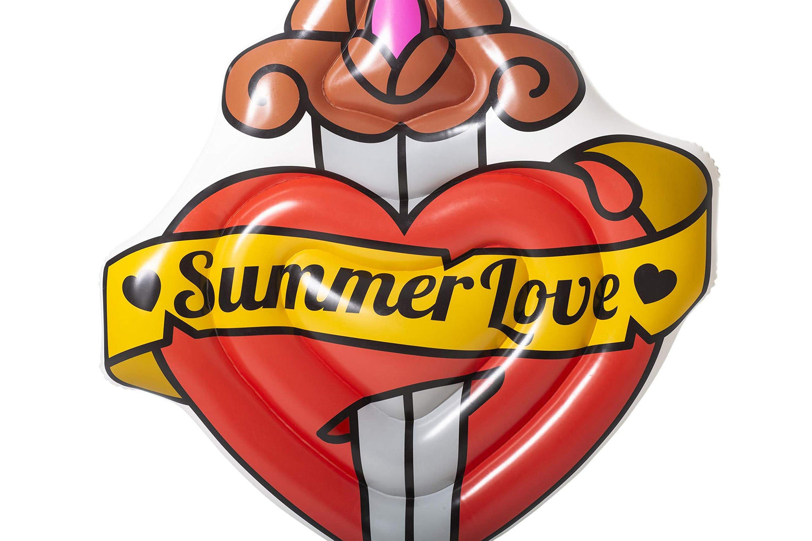 Bestway 1.98m x 1.37m Summer Love Tattoo Luftmatratze