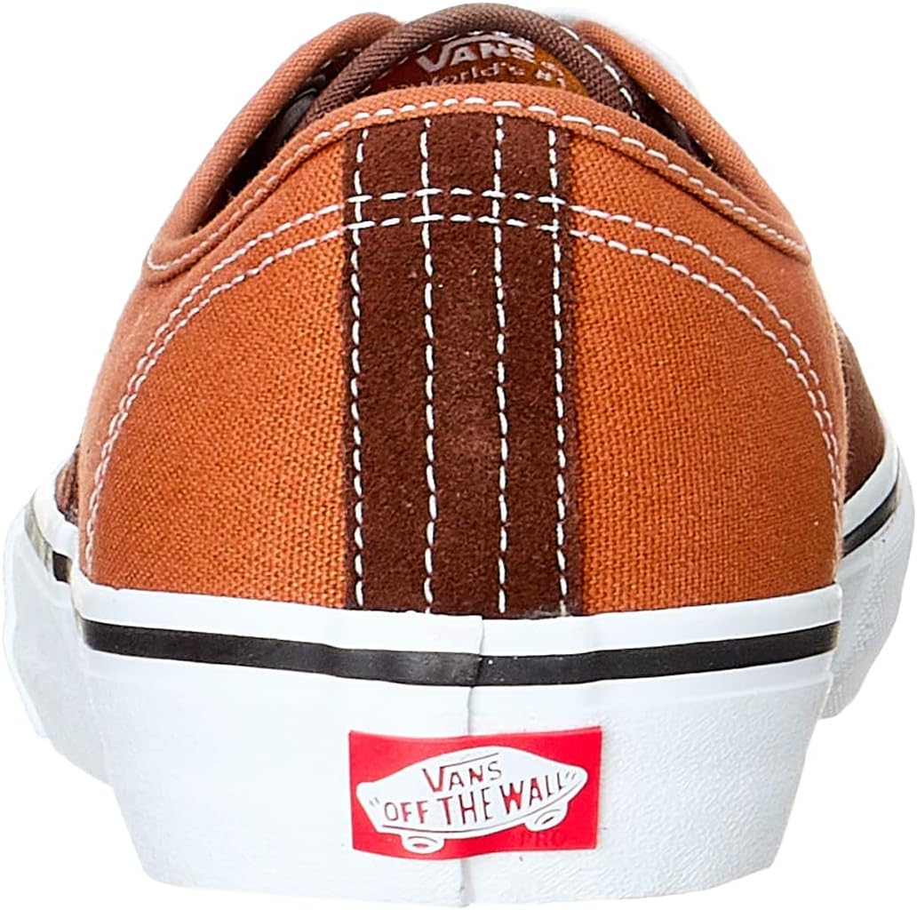 Vans Authentic Pro Potting Mixed-Media Contrast Sole Lace-up Sneakers for Men