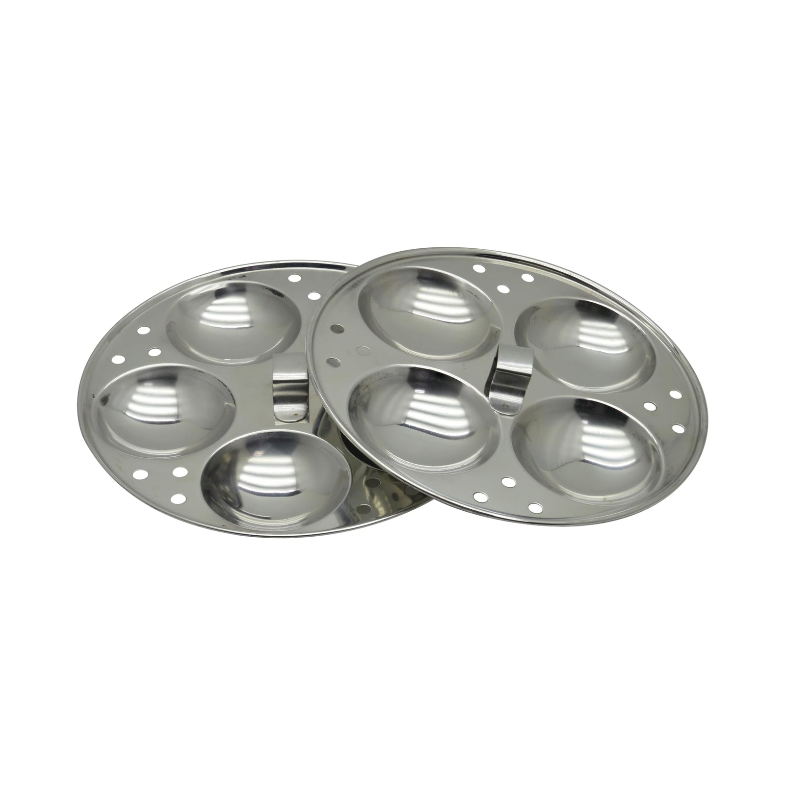 Raj Steel Idli Cooker, Small , Silver, 23 Cm, KKIP0S, Steam Pot , Idli Cooker , Steamer , Iddly, Idly, Iddli