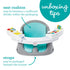 Infantino Music&Lights 3-In-1 Discovery Seat & Booster|Activity|Feeding|Interactive Music|Baby/ Child Learning & Development|