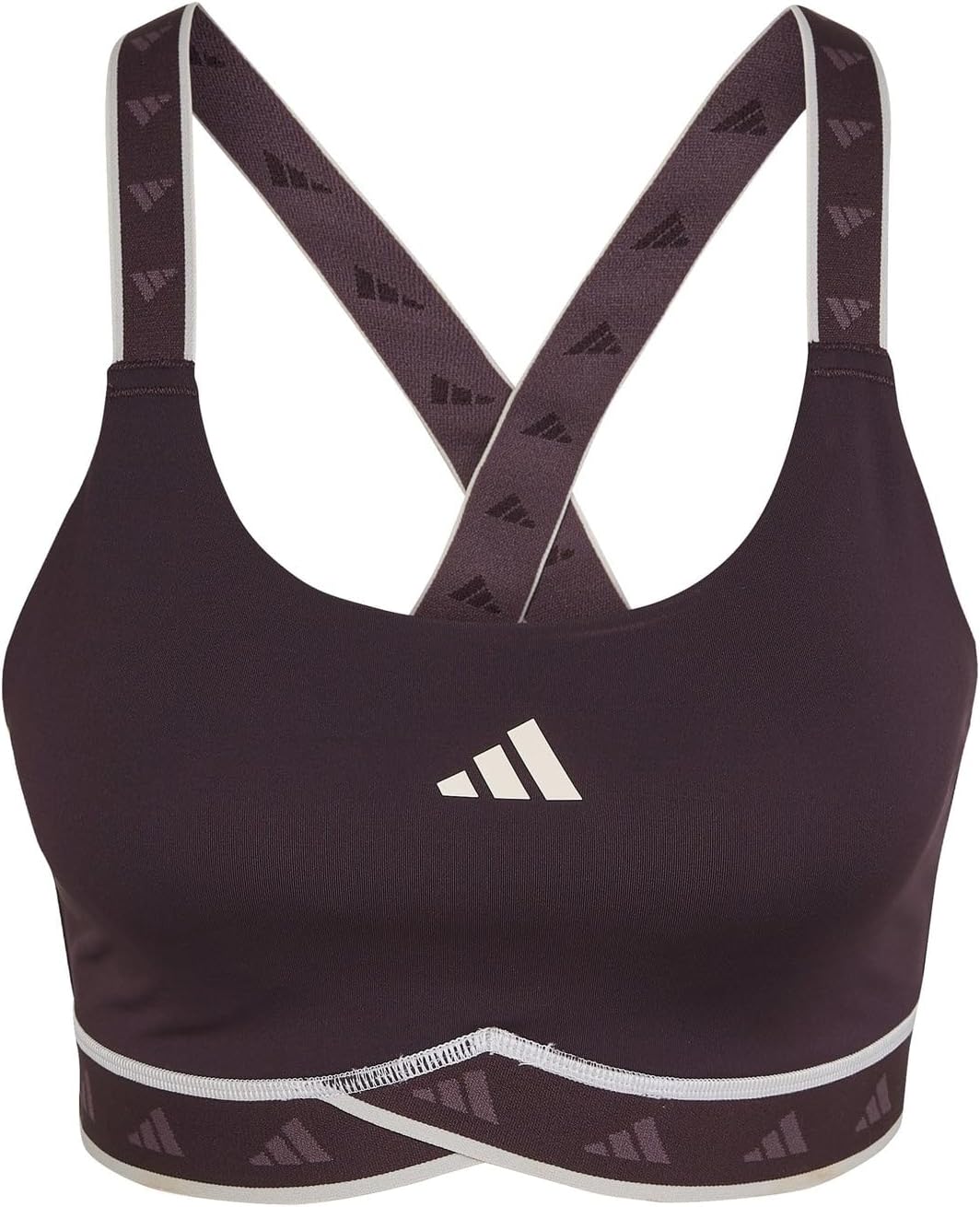 Adidas pwi ms tf hn7252 training shamar/ecrtin workout bra - medium support for women size xldd