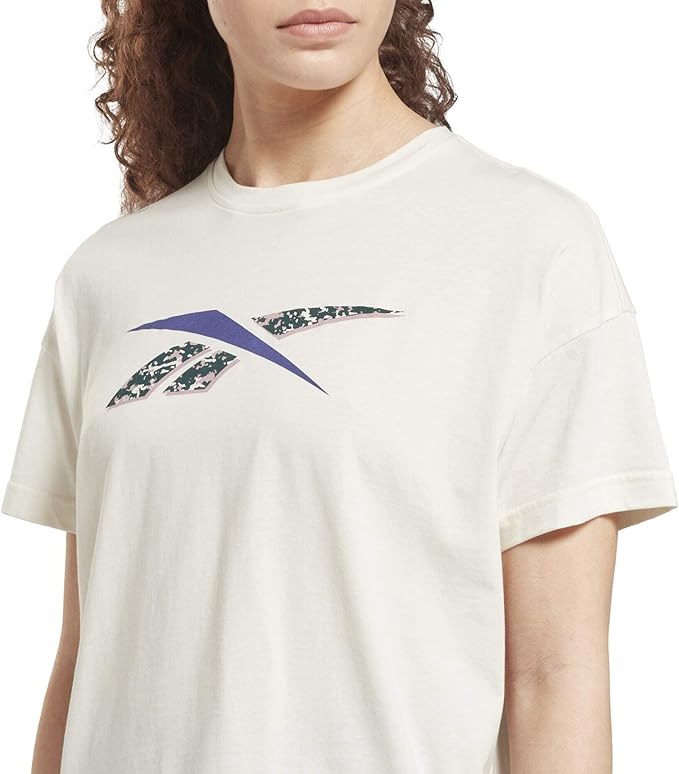 Reebok TE Graphic T-shirt QT MS HH9819 TRAINING CLAWHT GRAPHIC T-shirt (SHORT SLEEVE) for Women