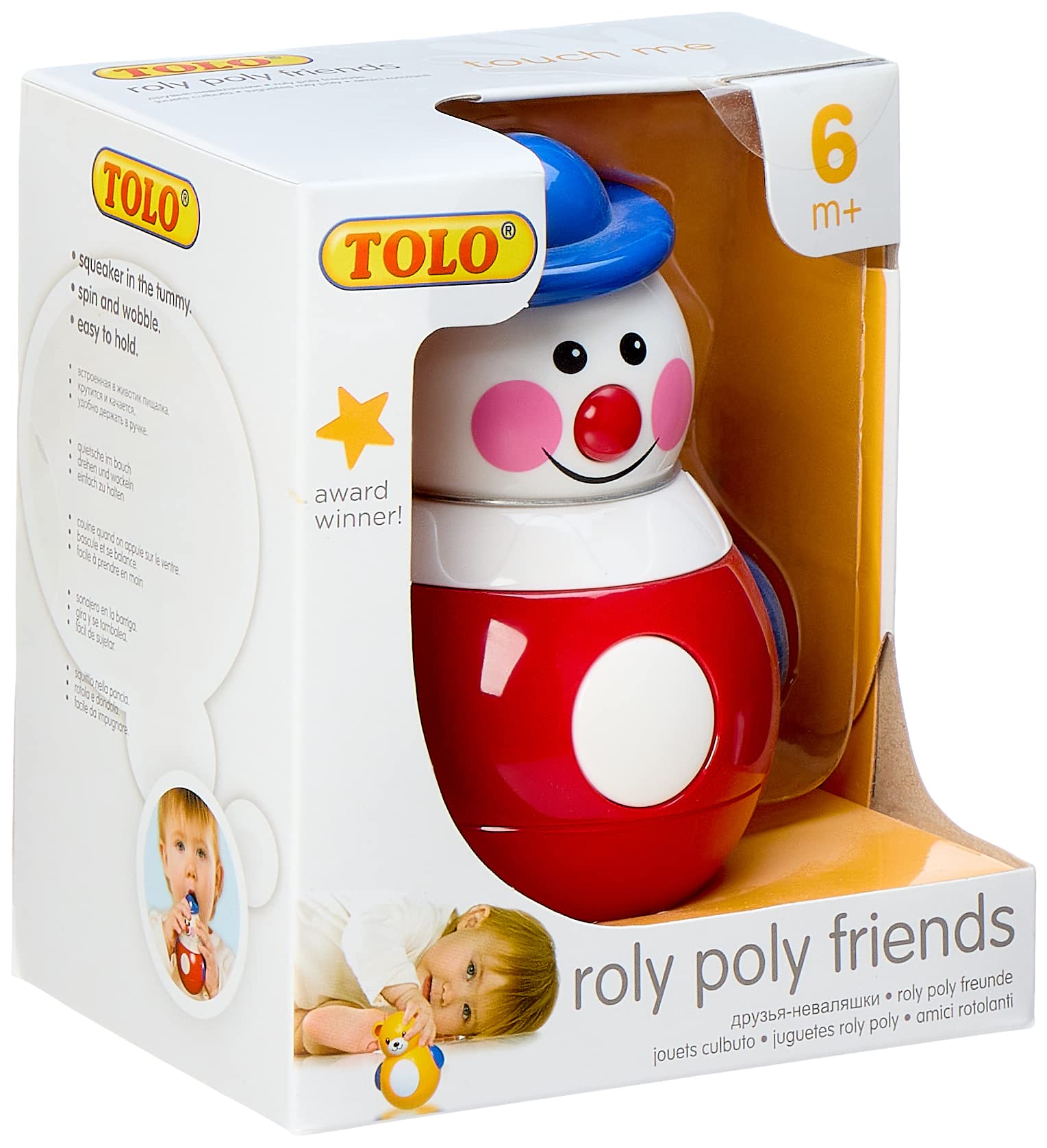 Tolo T86208 toys roly poly clown