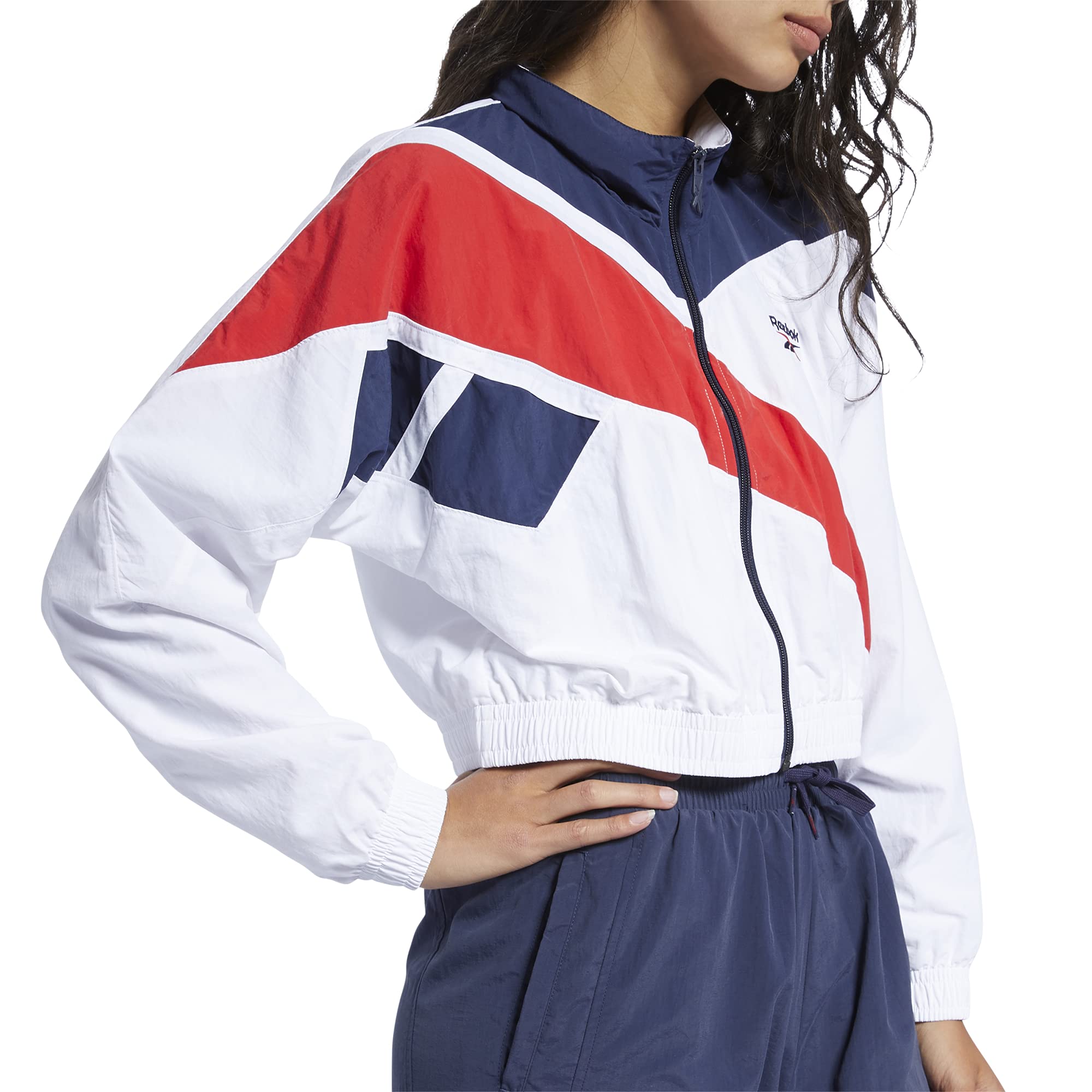 Reebok Classics Cropped Vector Track Jacket