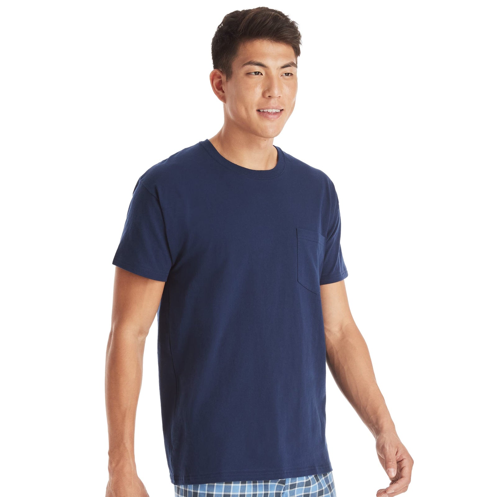 Hanes Men's Comfort Soft Tagless Pocket T-Shirt Size: XXL Color: Assorted