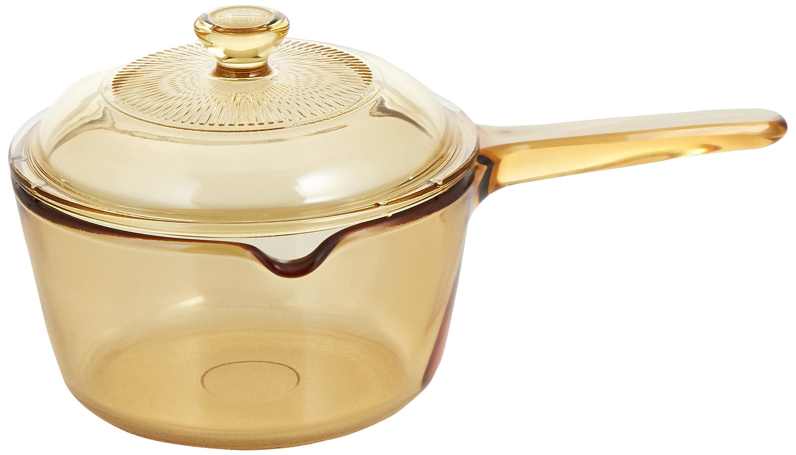 Visions Versa Pot 6 Piece Set, Brown, Glass