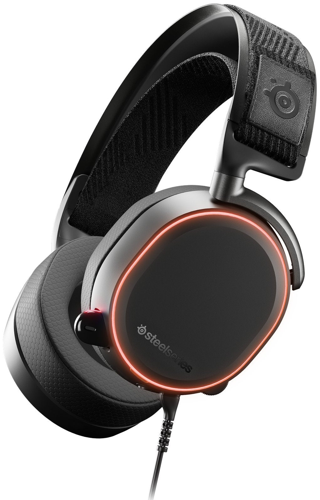 SteelSeries Arctis Pro + GameDAC Wired Gaming Headset - Certified Hi-Res Audio - Dedicated DAC and Amp - for PS5/PS4 and PC - Black