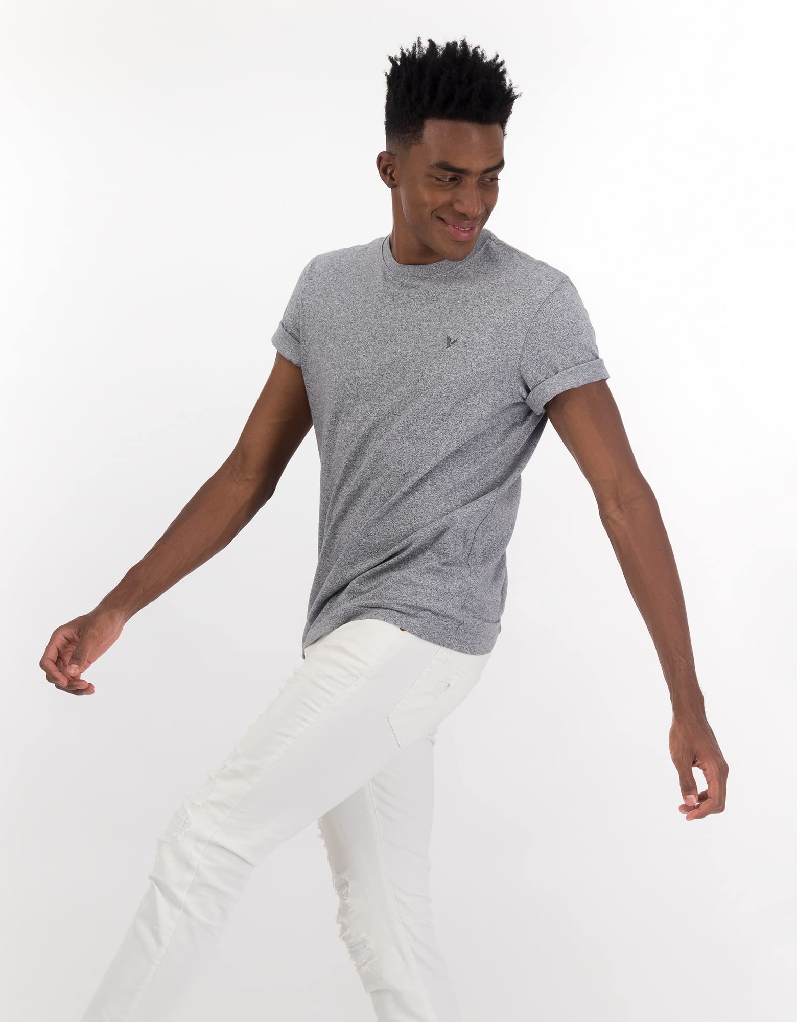 American Eagle Men's Basic Classic Round Neck T-Shirt