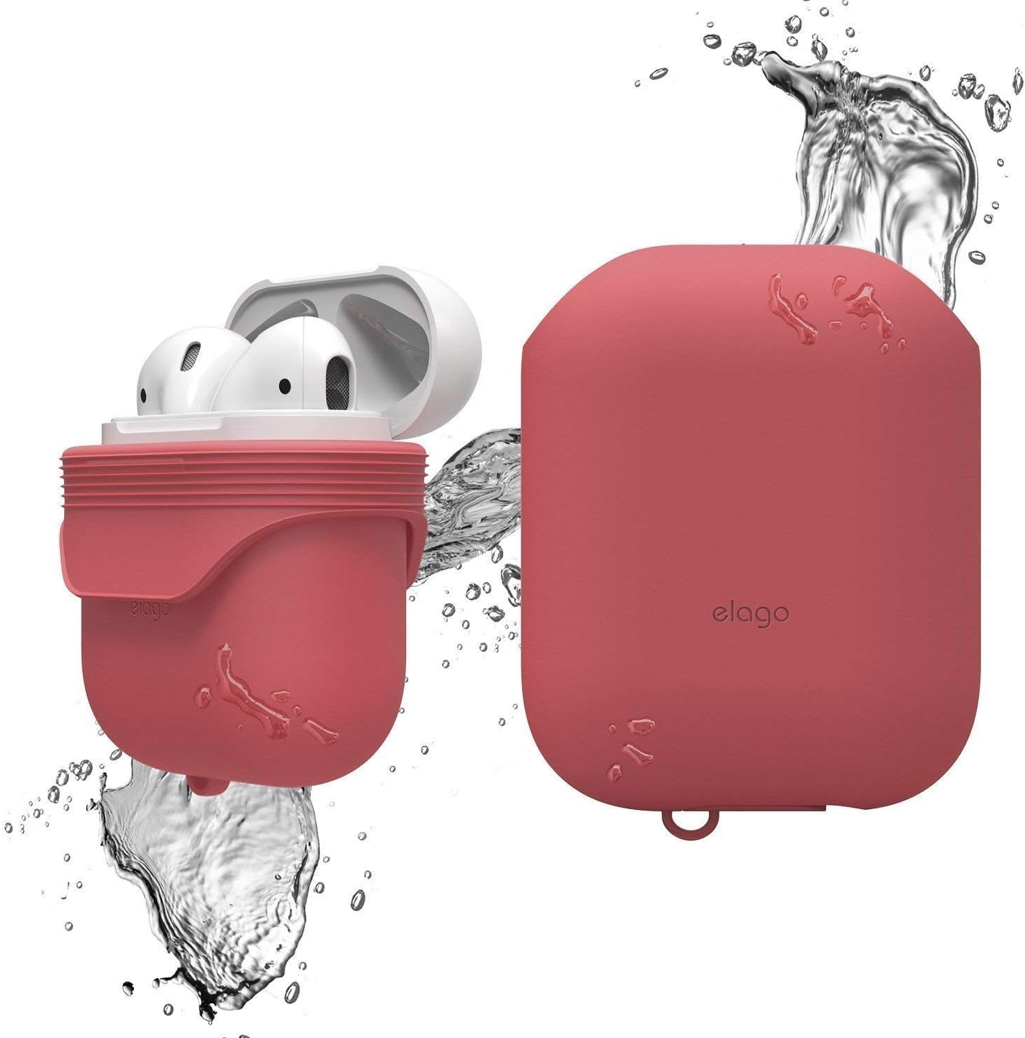 Elago Waterproof Case for Apple Airpods - Italian Rose