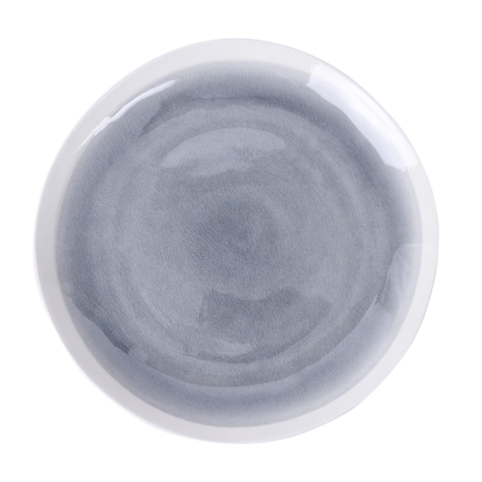 Cuisine Art Iris Blue Dinner Plate - 27cm | Ceramic Round Dinnerware Plate | Elegant & Durable Stoneware | Microwave & Dishwasher Safe | Stylish Dinner Plate for Everyday Use or Special Occasions
