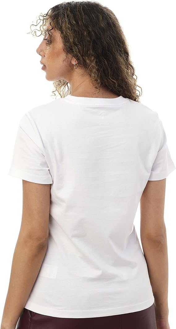 ANTA SS TEE For WOMEN, PURE WHITE, S, PURE WHITE, S