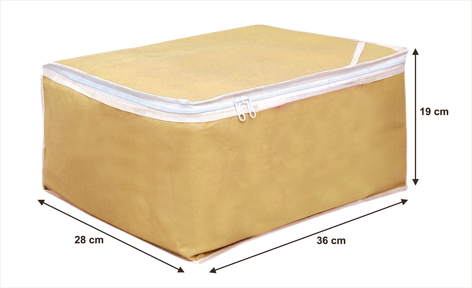Fun Homes Non Woven Petticoat Cover-Pack of 6 (Brown)-HS_38_FUNH21704