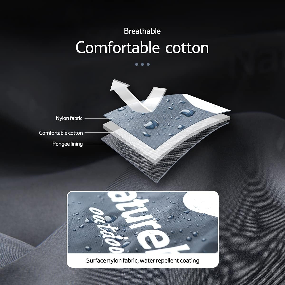 Naturehike Envelope Cotton Sleeping Bag for Adults and Kids 3-4 Season Lightweight Waterproof Camping Sleeping Equipment