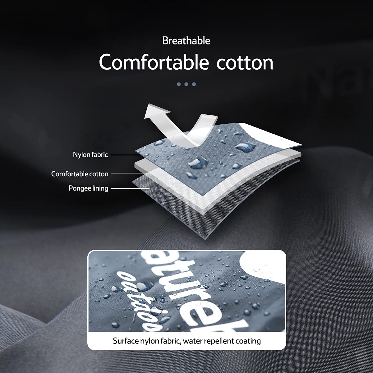 Naturehike Envelope Cotton Sleeping Bag for Adults and Kids 3-4 Season Lightweight Waterproof Camping Sleeping Equipment