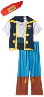 Rubie's Disney Jake The Pirate Jake Costume for Boys - Multi Color