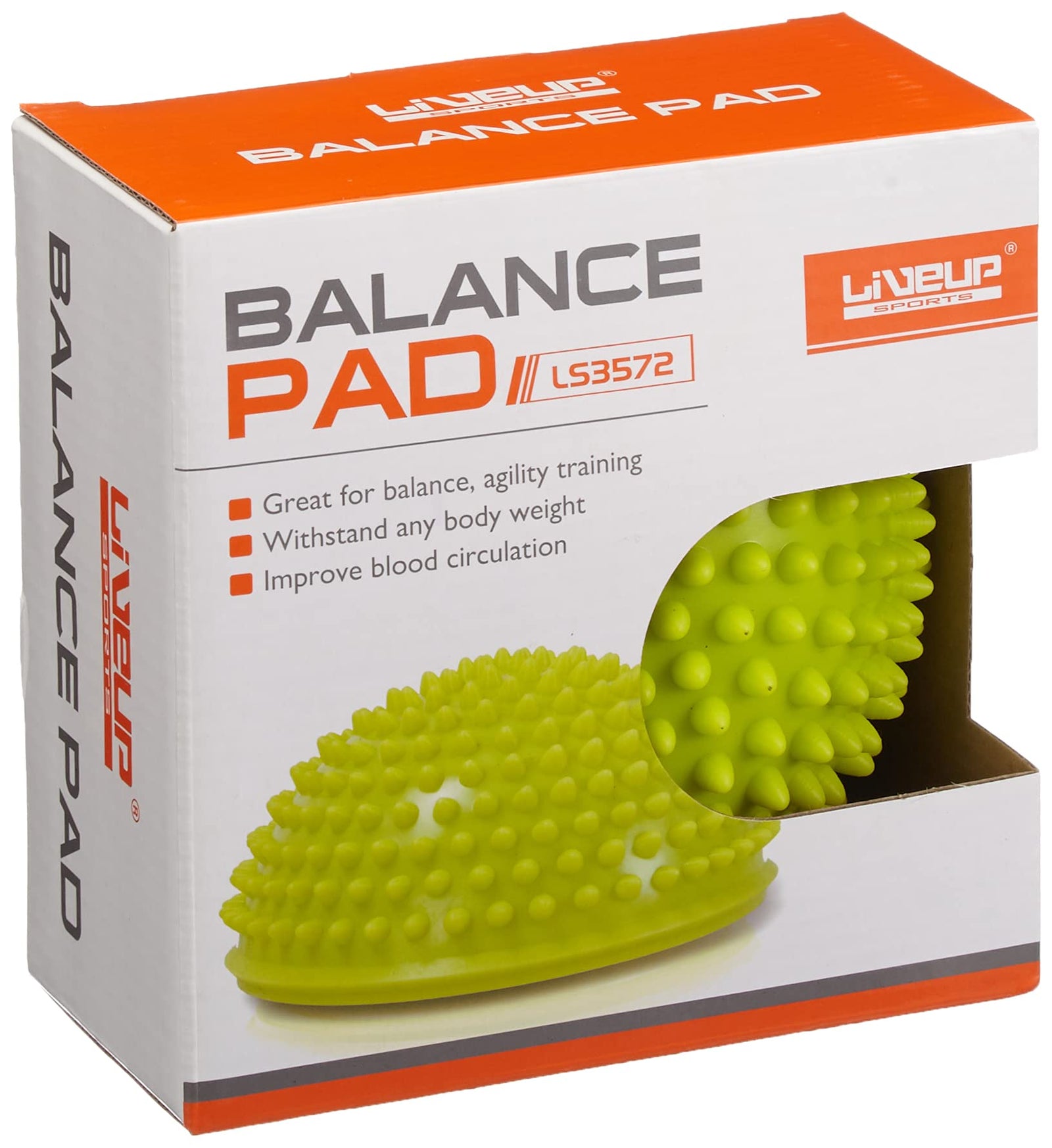 Liveup Spikey Balance Pad, 16cm, Ls3572