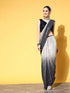 Womanista Women's Grey Satin Sequinns Embellished Ready to Wear Saree(TI2954_Grey_Onesize)