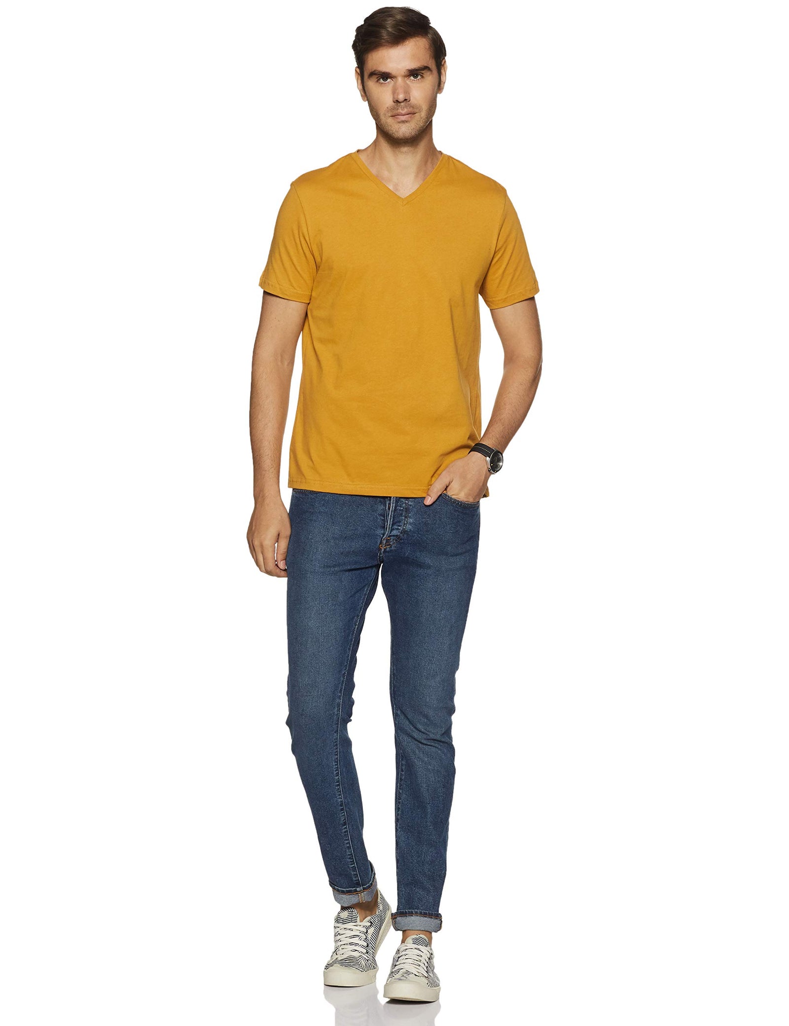 Amazon Brand - Symbol Men's Regular T-Shirt (AW17PLPO3V2)